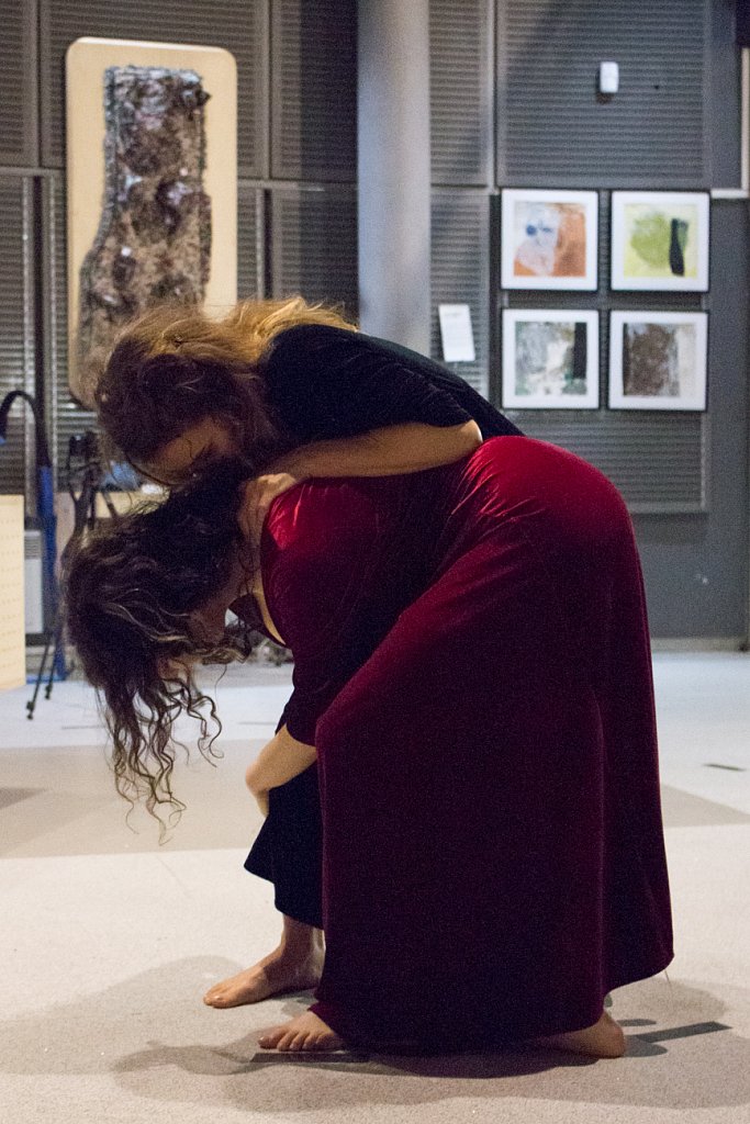 Performance L'Illusion d'une Fusion, May Rohrer & Paula Alves, 2019, Villette Makerz, Paris